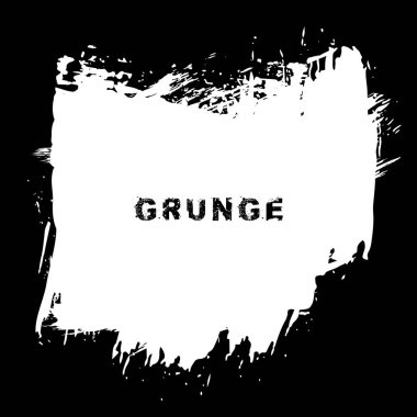 siyah ve beyaz grunge dokusu, vektör arkaplanı