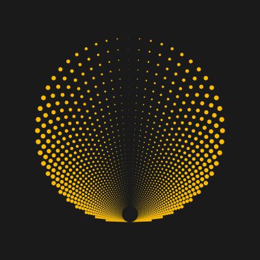 soyut siyah ve sarı arkaplan, vektör illüstrasyonu