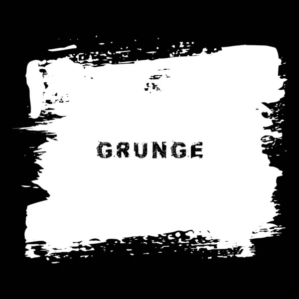 Textura Grunge Preto Branco Fundo Vetorial —  Vetores de Stock