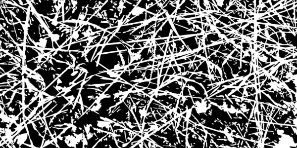 Black White Grunge Texture Vector Background — Stock Vector