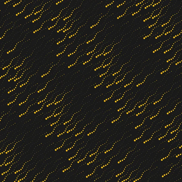 Abstrakcyjne Żółte Falowane Ukośne Kropki Linii Prędkości Ilustracja Wektora — Wektor stockowy