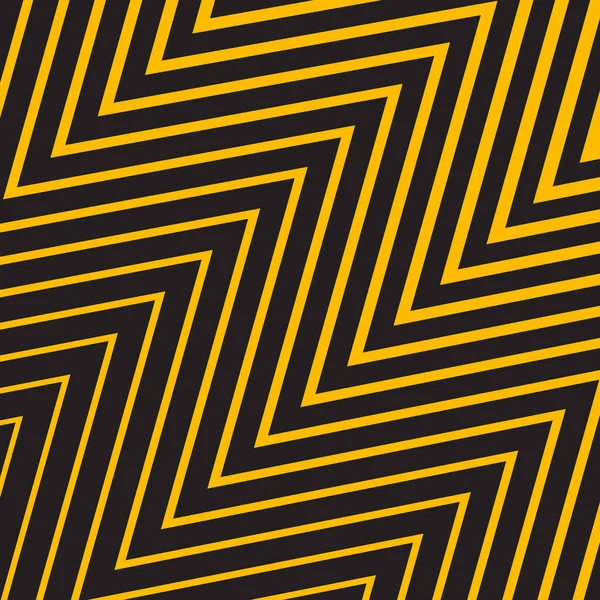 Patrón Zigzag Abstracto Amarillo Ilustración Vectorial — Vector de stock