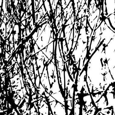 Grunge kıvrımlı çizgiler arka plan, vektör illüstrasyonu