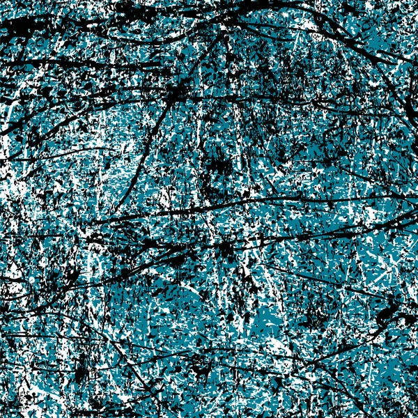 Синяя Черная Текстура Гранжа Векторная Иллюстрация — стоковый вектор