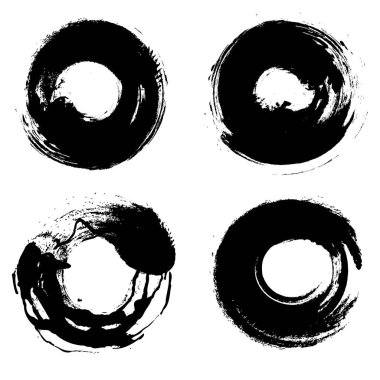 siyah ve beyaz dokular seti, vektör çizimleri