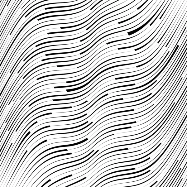 Ondas Abstratas Papel Parede Vetorial Listrado Distorcido —  Vetores de Stock