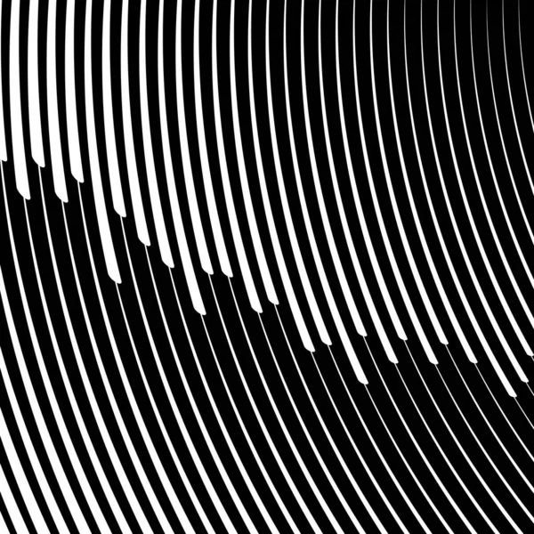 Oblique Witte Kromme Snelheidslijnen Abstracte Vorm — Stockvector