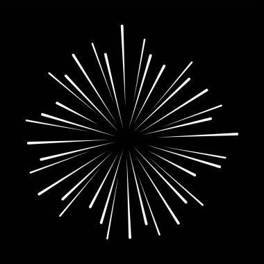 Yıldız simgesi. İnce çizgi tasarımı. vektör illüstrasyonu.