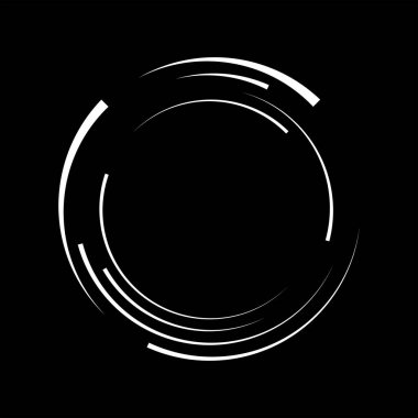 Dairesel, dairesel element. soyut mandala simgesi