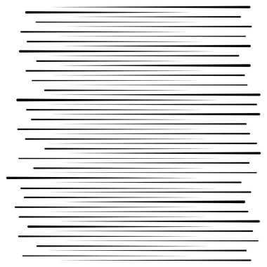 Rastgele çizgiler, çizgiler, çizgiler, şeritler. Düzensiz çizgiler, düzensiz çizgiler. Çizgiler - stok vektör illüstrasyonu, klip - sanat