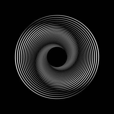 sarmal, girdap, dönme element tasarımı. dönen vektör