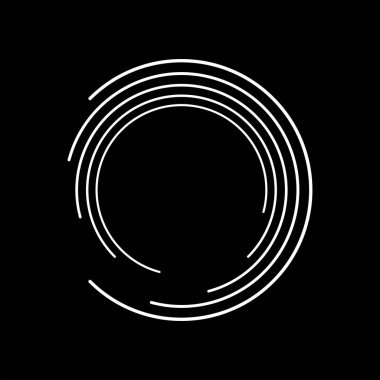 çember logo vektör resimleme tasarımı