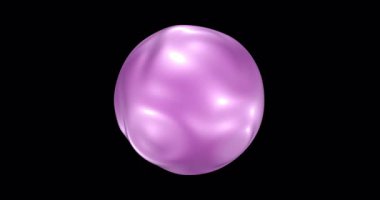 Soyut Saten dalgalı küre, kapat