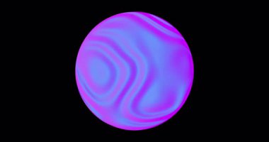 soyut mavi ve pembe soyut şekil