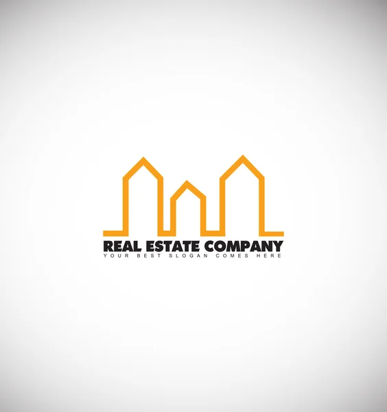 Real estate logo — Stockový vektor