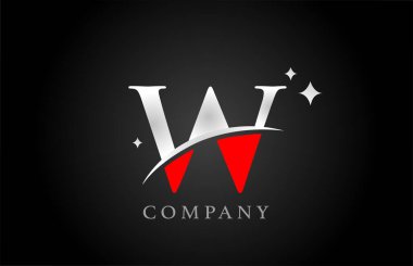 Şirket ve şirket için alfabe harfi logosu siyah ve beyaz renklerde. Yıldızlı yaratıcı tasarım. Logoti ya da damgalama için kullanılabilir.