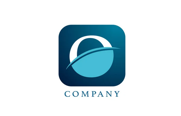 Λογότυπο Μπλε Γράμματα Αλφάβητο Για Την Εταιρεία Και Την Εταιρική — Διανυσματικό Αρχείο