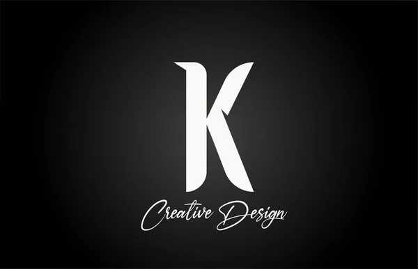 Semplice Alfabeto Lettera Logo Icona Design Lettere Creative Eleganti Identità — Vettoriale Stock