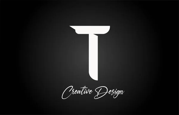 Semplice Alfabeto Lettera Logo Icona Design Lettere Creative Eleganti Identità — Vettoriale Stock