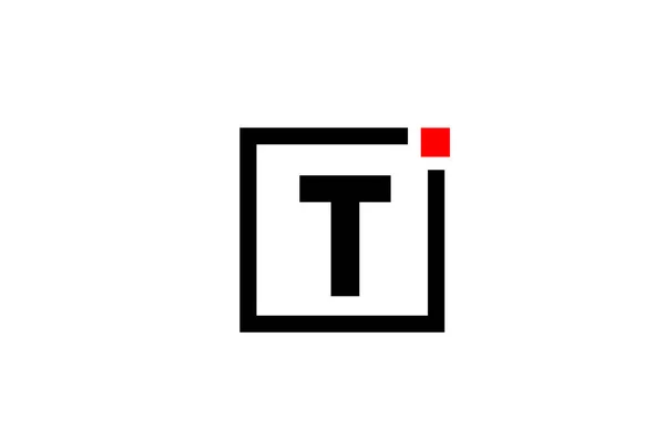 Logo Ikon Huruf Alfabet Dalam Hitam Dan Putih Perusahaan Dan - Stok Vektor
