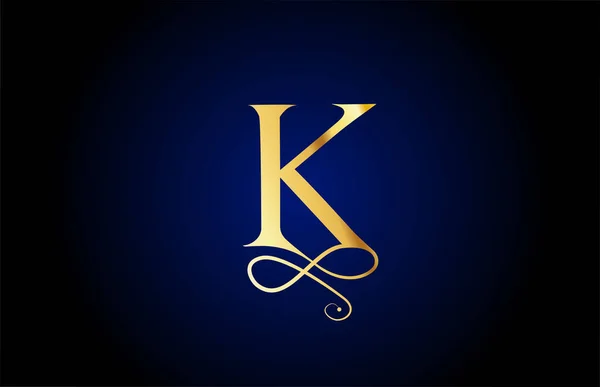 Dourado Elegante Monograma Alfabeto Letra Logotipo Ícone Design Brading Corporativo —  Vetores de Stock