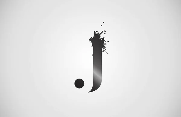 Splash Alphabet Lettre Icône Pour Entreprise Grunge Design Adapté Pour — Image vectorielle