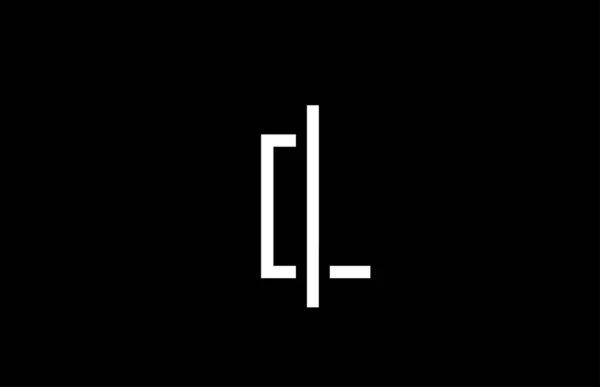 Logo Alfabetu Dla Szablonu Biznesowego Prosty Kreatywny Projekt Ikony Liternictwa — Wektor stockowy
