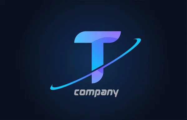 Шаблон Піктограми Логотипу Літери Синього Флеша Креативний Дизайн Компанії Бізнесу — стоковий вектор