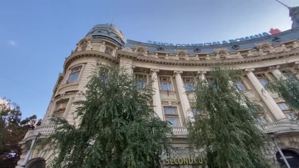 Bucharest Romania September 2021 Travel Video Wonderful Bucharest City Romania — Stock Video