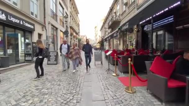 Boekarest Roemenië September 2021 Reisvideo Van Prachtige Stad Boekarest Roemenië — Stockvideo