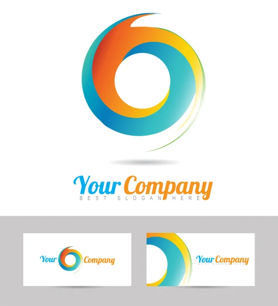 Logo del negocio corporativo vector — Vector de stock