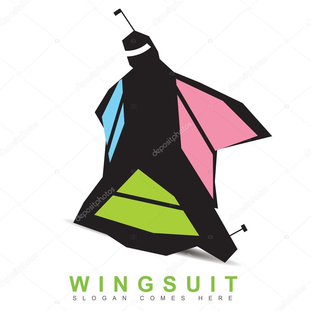 Wingsuit base logo