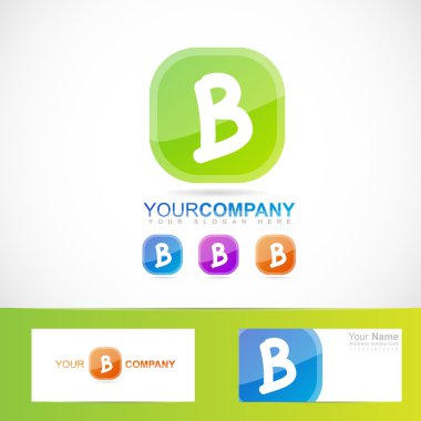 Yeşil mektup B logosu