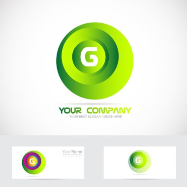 Letter G sphere logo