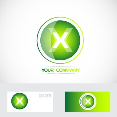 Letter X logo  clipart