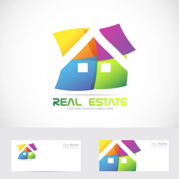 Real estate logo — Stockový vektor