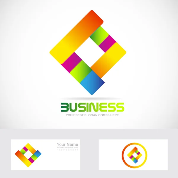 Business corporate logo — Stock Vector