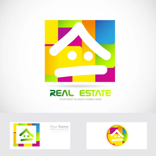 Real estate logo — Stock Vector