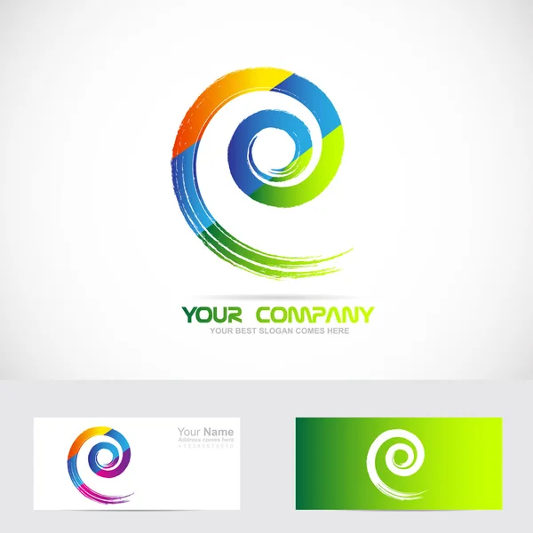 Spiral swirl logo — Διανυσματικό Αρχείο