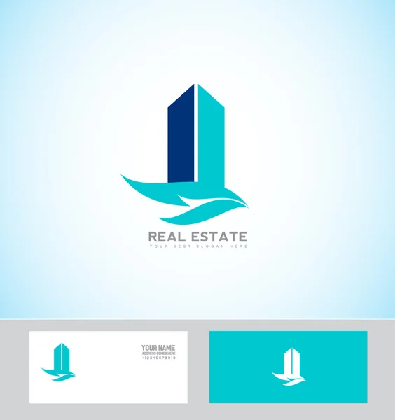 Real estate logo — Stock Vector