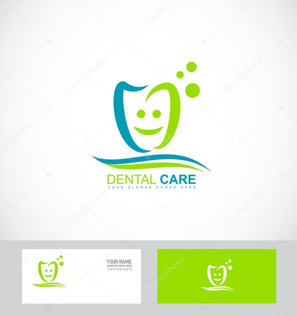 Vector company logo icon element template dental dentist dentistry practice