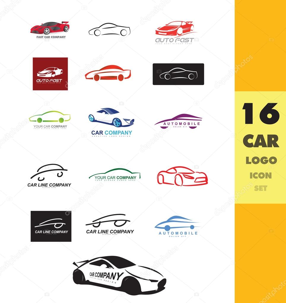 Car auto logo icon
