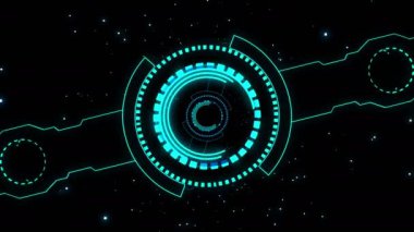 teleport parlak soyut vizyonu