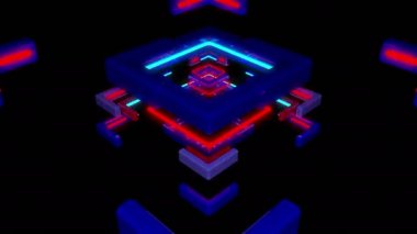 renkli parlak parlaklık akar