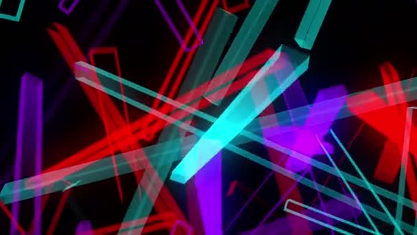 Abstract colorful background — Stock Video