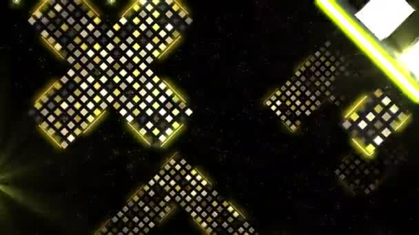 抽象的金色光泽 — 图库视频影像