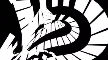 Siyah ve beyaz olarak soyut arkaplan