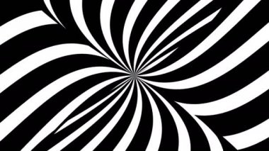 çizgili hypnotically döndürmek