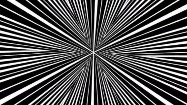 siyah-beyaz sürekli değişen döngü