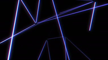 Renkli ışık çizgileri